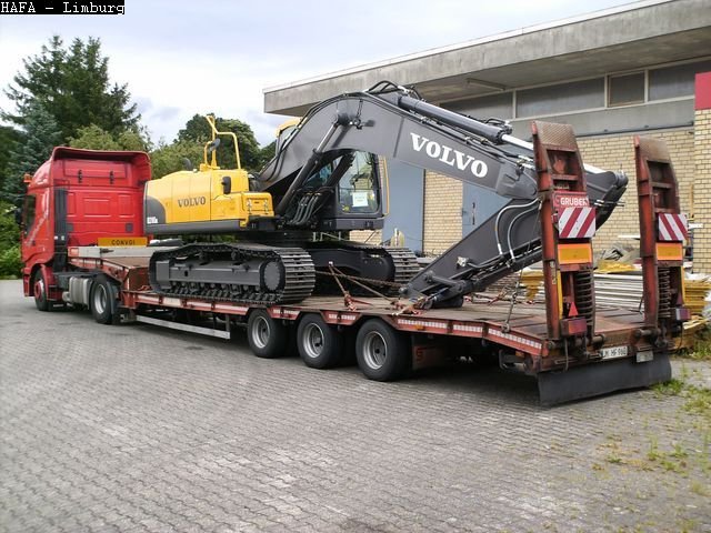 ha-fa Transport Konz-Castel Bolognese Volvo EC 210-2