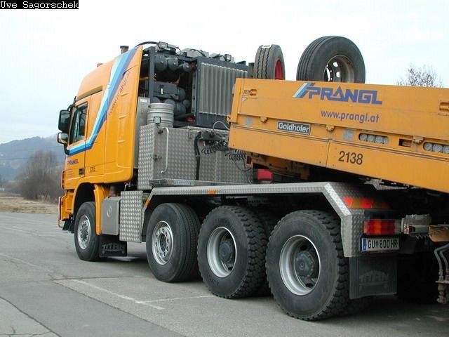 MB Actros Schwerlastzug Prangl GU800HR 5