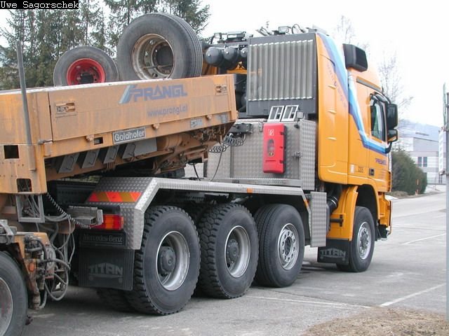 MB Actros Schwerlastzug Prangl GU800HR 6