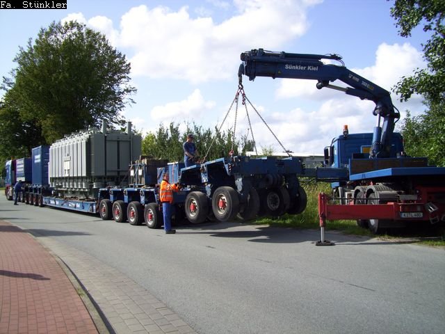 Travo Flensburg, Tieflader Brunsbüttel, Geburtstag W. Kulbe 004