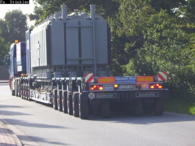 Travo Flensburg, Tieflader Brunsbüttel, Geburtstag W. Kulbe 007