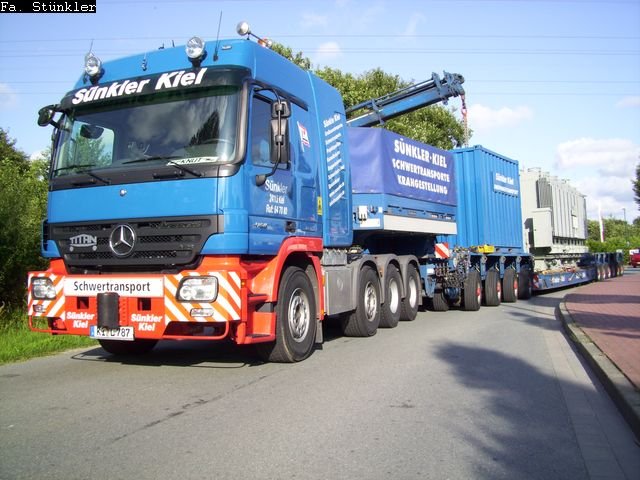 Travo Flensburg, Tieflader Brunsbüttel, Geburtstag W. Kulbe 008