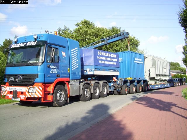 Travo Flensburg, Tieflader Brunsbüttel, Geburtstag W. Kulbe 009