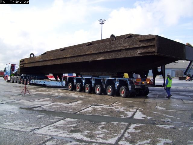 Travo Flensburg, Tieflader Brunsbüttel, Geburtstag W. Kulbe 030