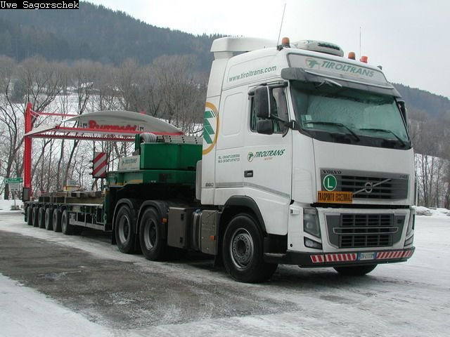 Volvo FH16 660 Scherlastzug Tirlotrans DY412XM