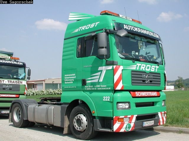 MAN TGA 18.440 Sattelzugmaschine Trost