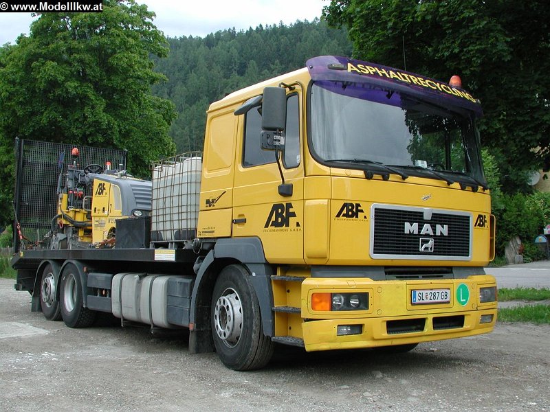 MAN F2000 Tieflade LKW ABF SL287GB