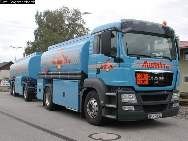 MAN TGS 18.400 Tankhängerzug Austaller