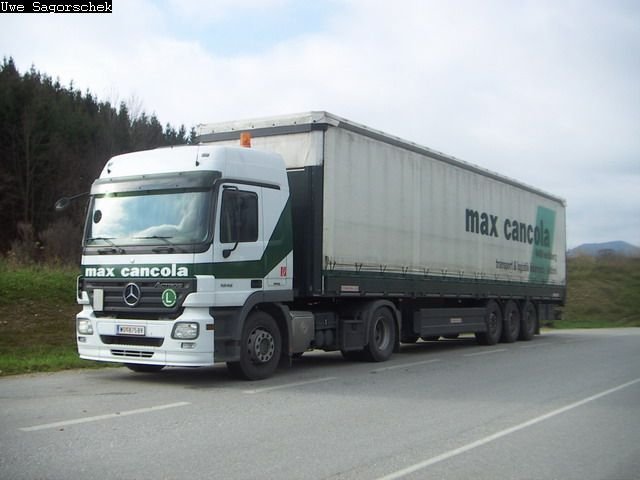 MB Actros Sattelzug Max Cancola
