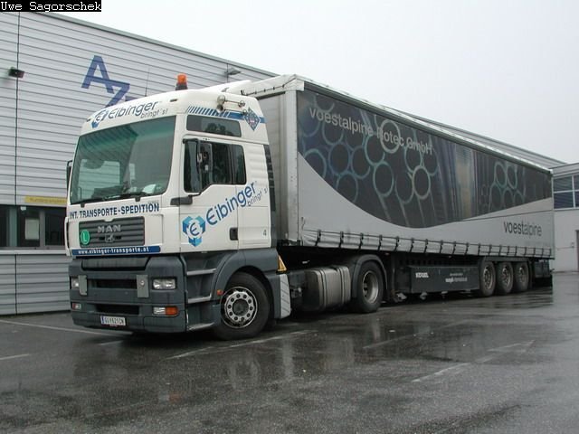 MAN TGA Planensattelzug Eibinger GU621CN