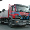 MB Actros Pritschen LKW mit Kran Hierzmann GU685EL