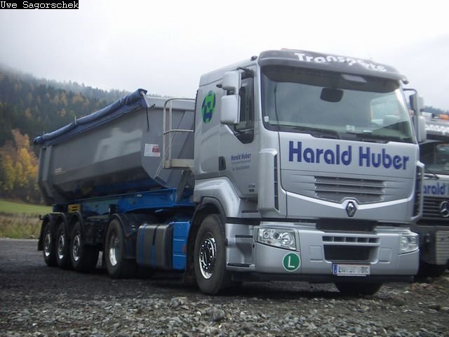 Renault Route Rundmuldenkipper Huber
