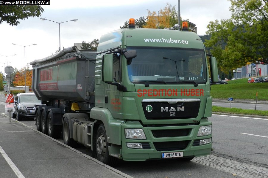 MAN TGS 18.440 Kippsattelzug Huber BM6BTE