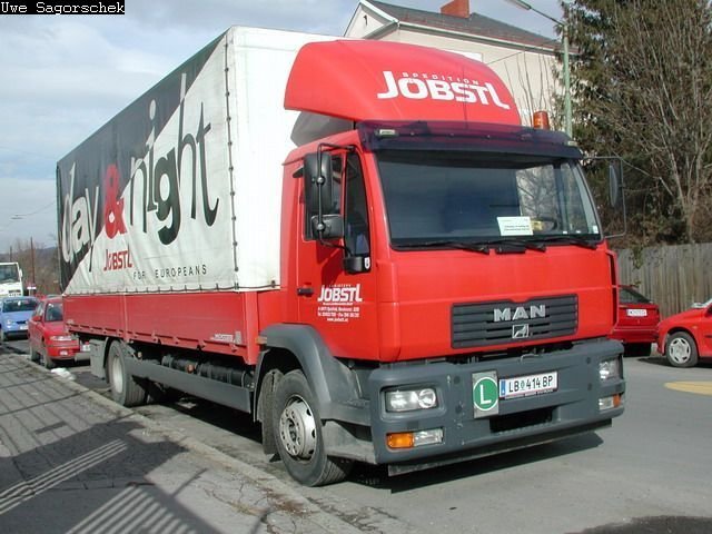 MAN LE Planen LKW Jöbstl LB414BP