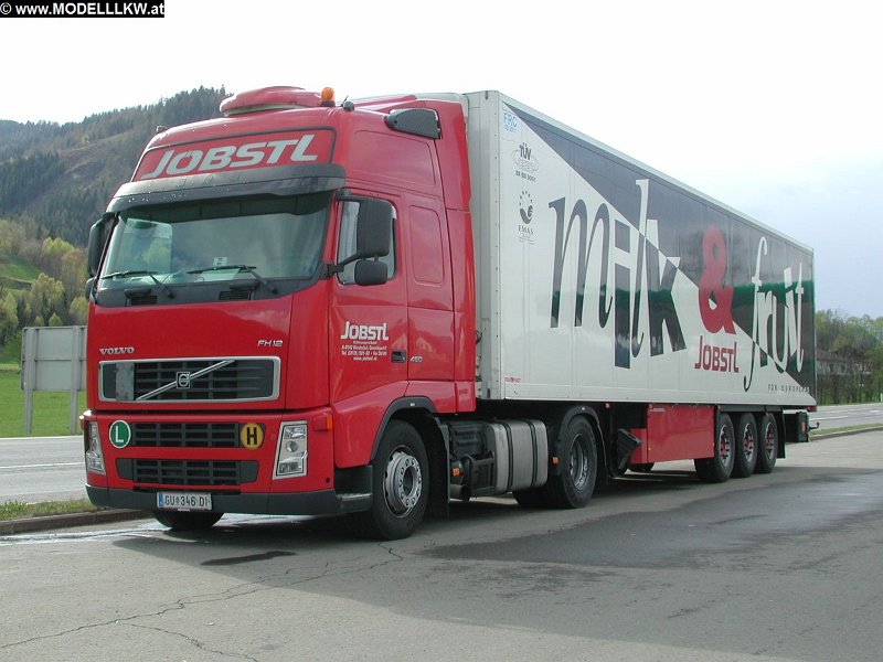 Volvo FH12 460 Kühlkoffersattelzug Jöbstl GU346DI