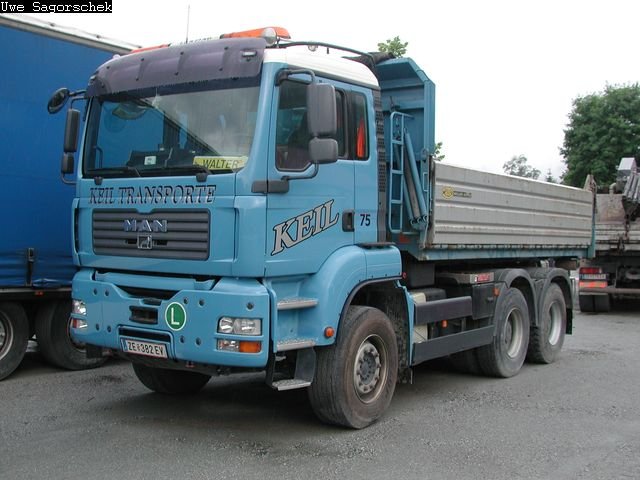 MAN TGA Kipper Keil ZE382EV