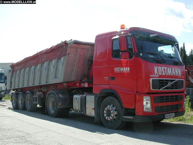 Volvo FH Kippsattelzug Kostmann WO980BT