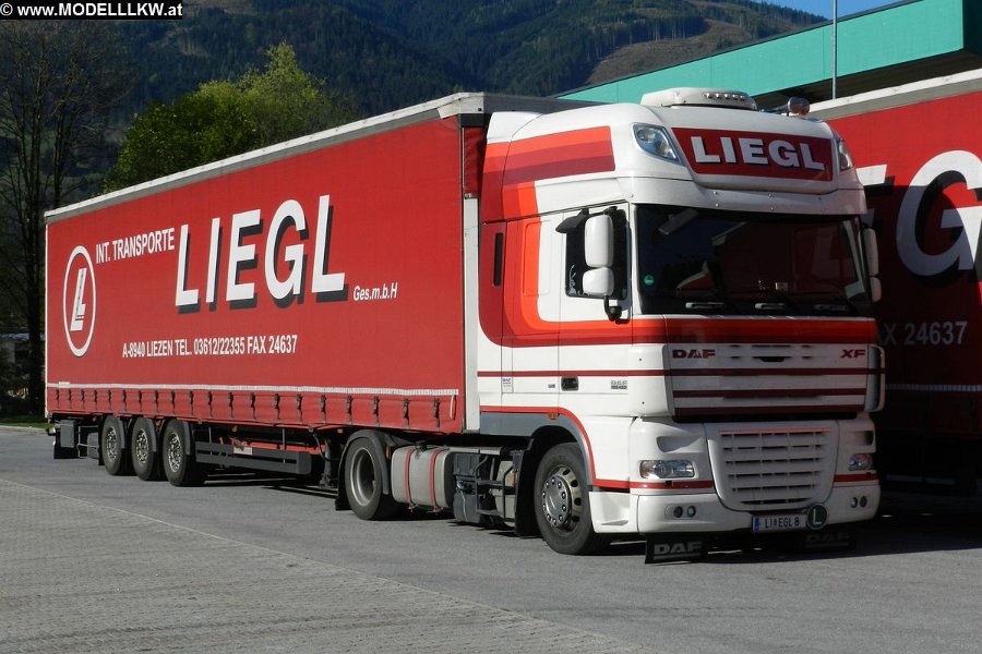 DAF XF 105.460 Planensattelzug Liegl LIEGL8