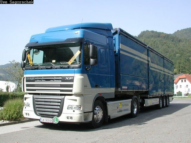 DAF XF Sattelzug Zottler LN903BX