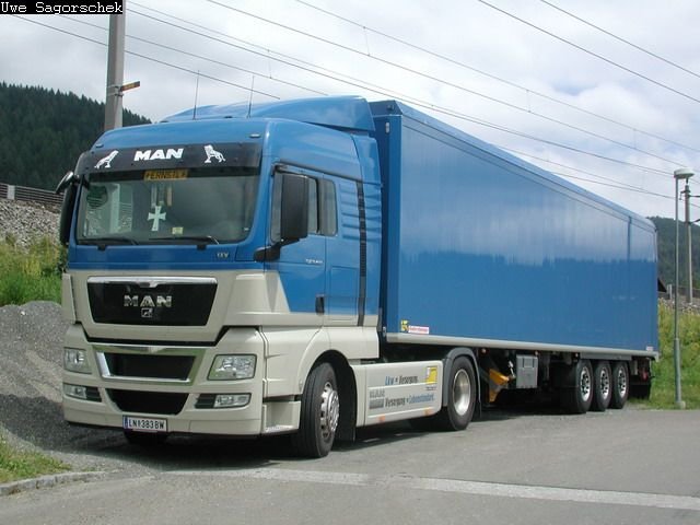 MAN TGX 18.480 Sattelzug Zottler LN383BW