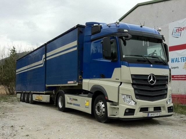 MB Actros4 Sattelzug  Zottler LN817BY